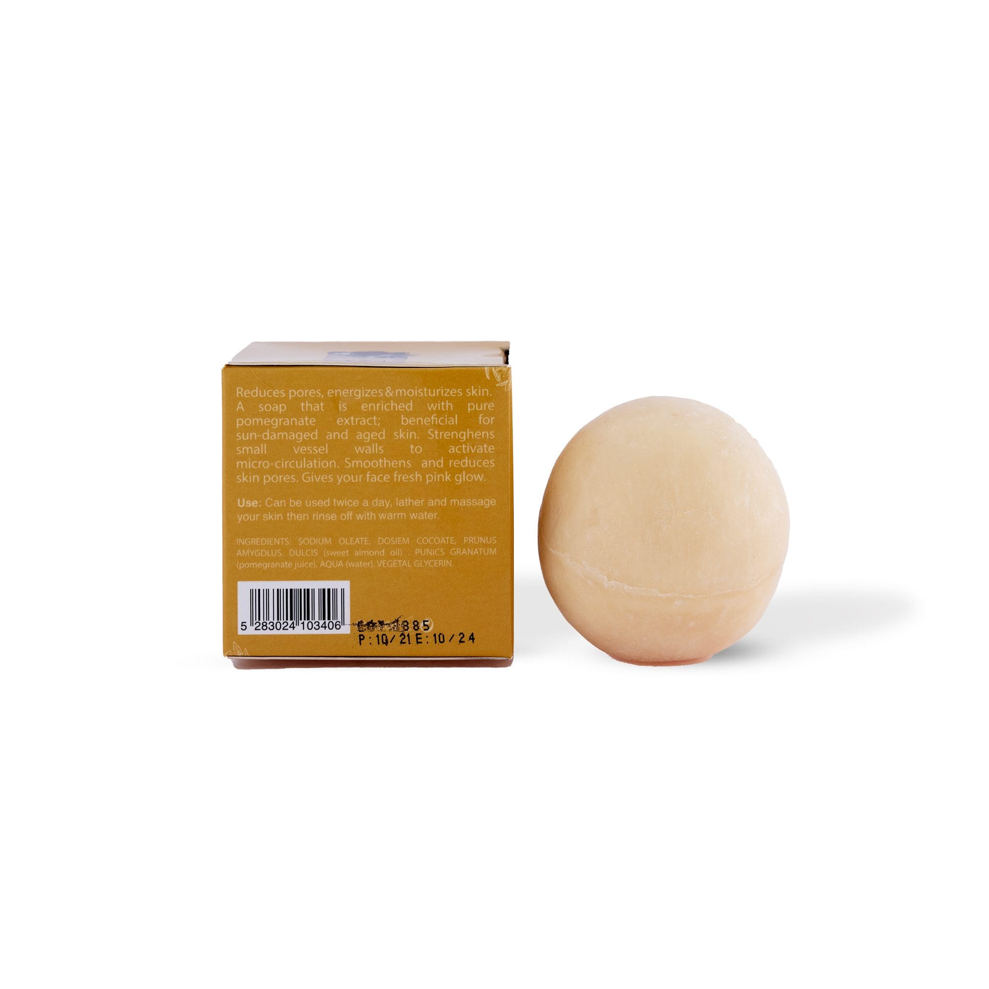 Honey Pomegranate Face Soap 120g - Image 2