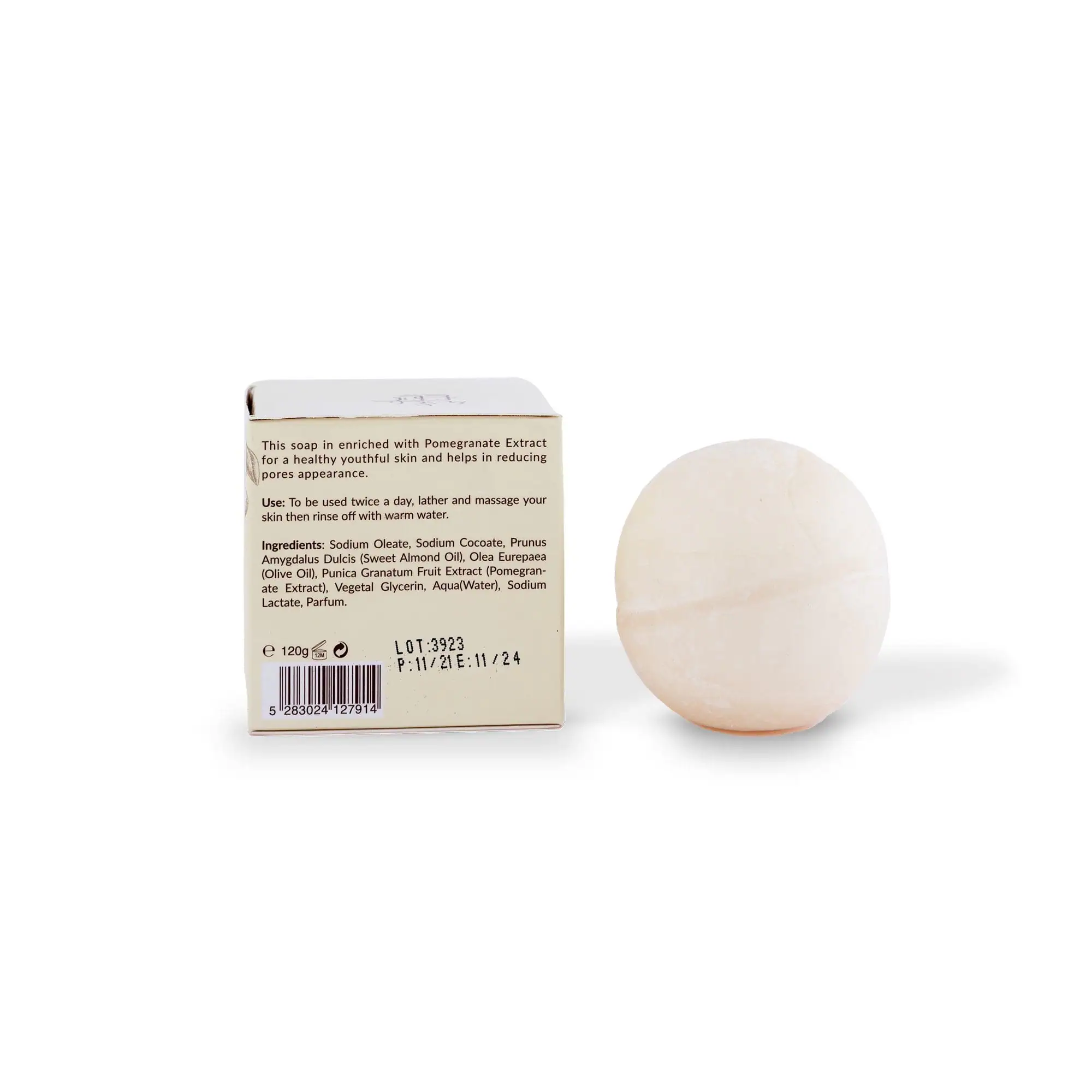Pomegranate Face Soap 120g - صورة 2