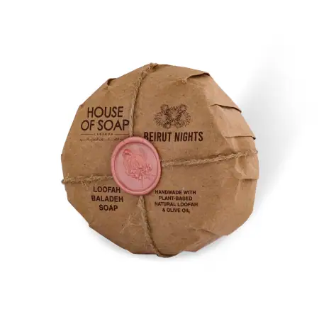 Beirut Nights Loofah Baladi Soap 300g