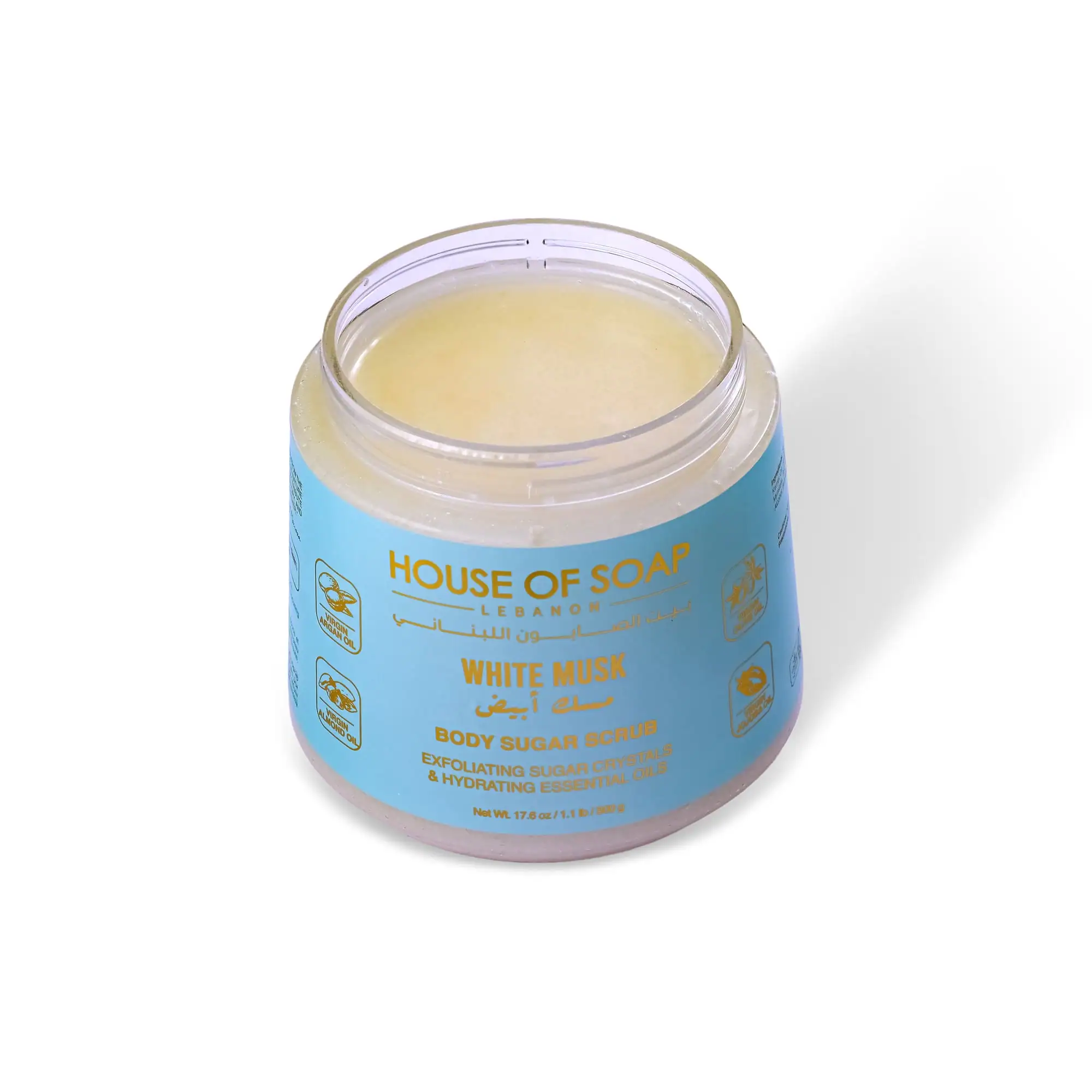White Musk Body Sugar Scrub 500g - صورة 2
