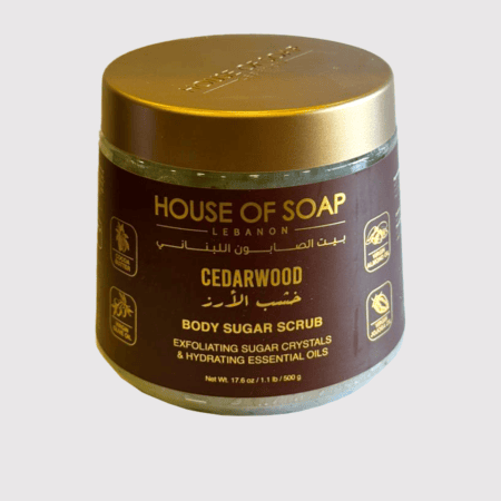 Cedarwood Body Sugar Scrub 500g