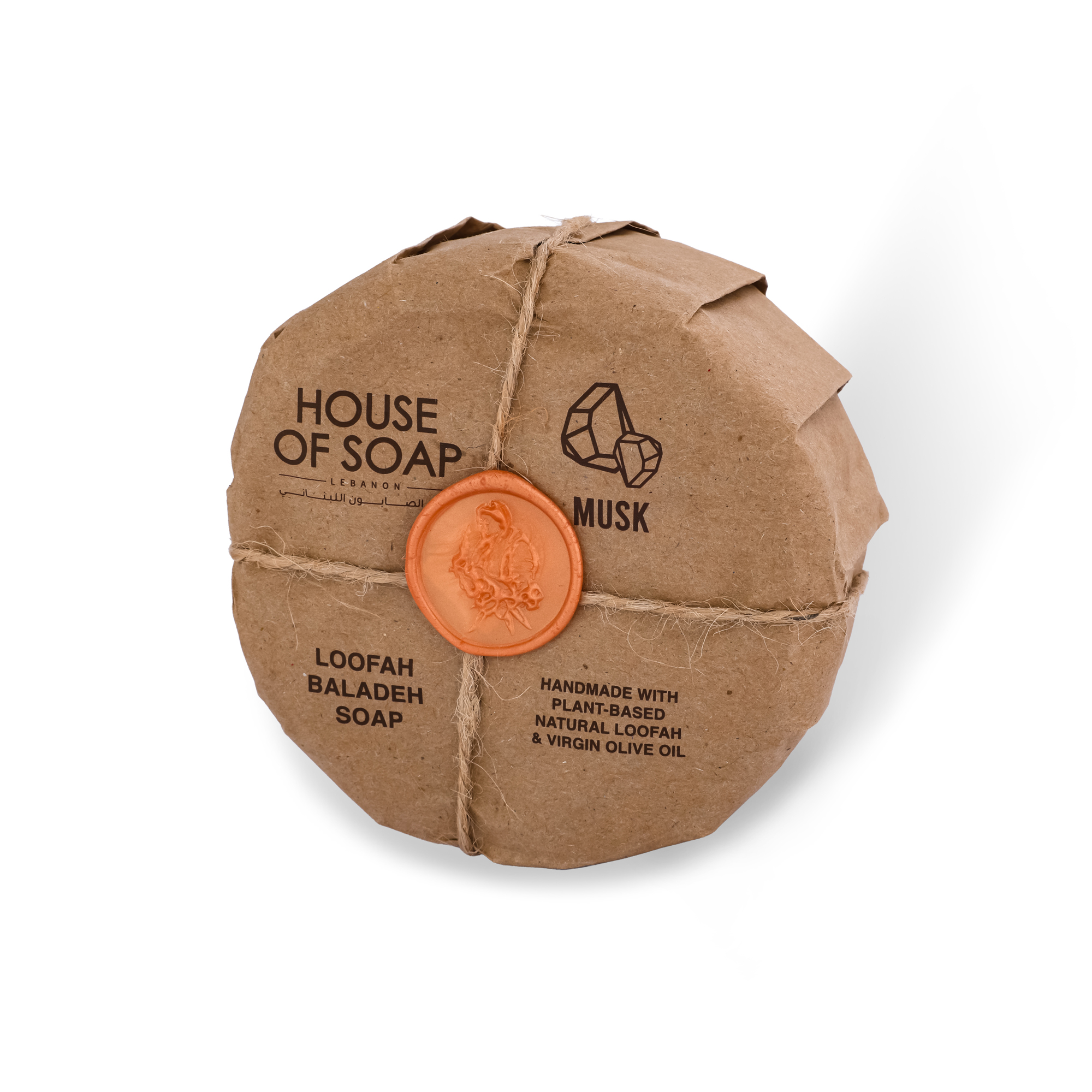 Musk Loofah Baladi Soap 300g