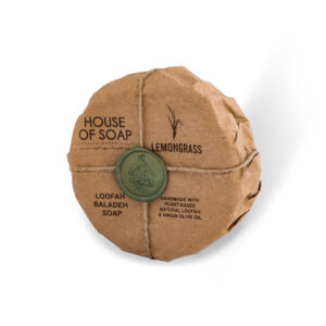 Lemongrass Loofah Baladi Soap 300g
